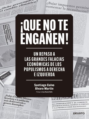 cover image of ¡Que no te engañen!